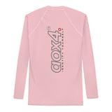 AOX4 Pink Top Spinal Men's Rash Guard