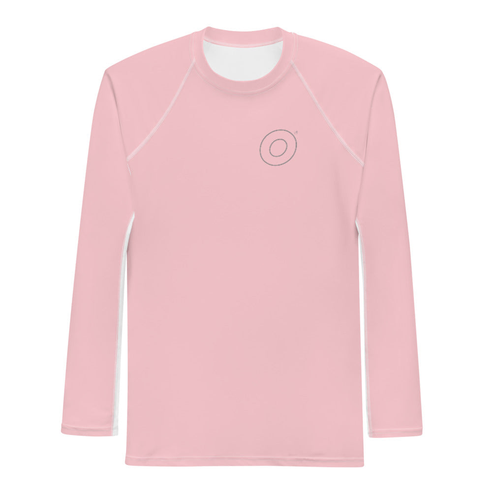 AOX4 Pink Top Spinal Men's Rash Guard