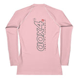 AOX4 Pink Top Spinal Women's Rash Guard