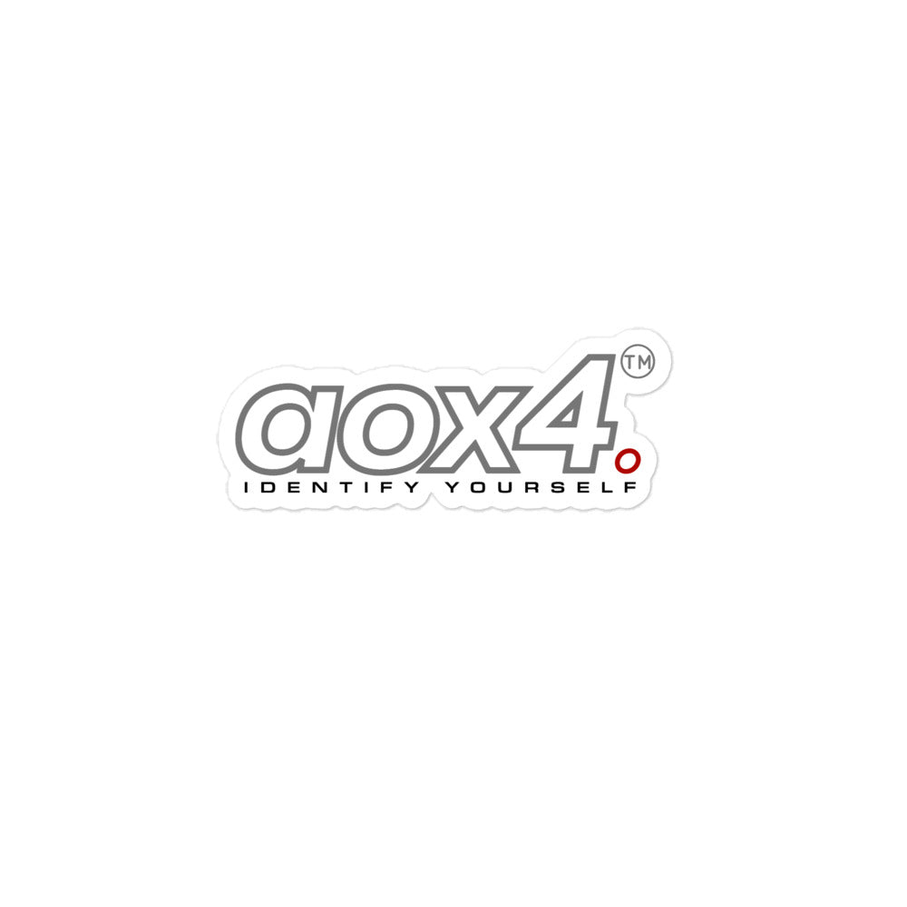 AOX4 Bubble-free stickers