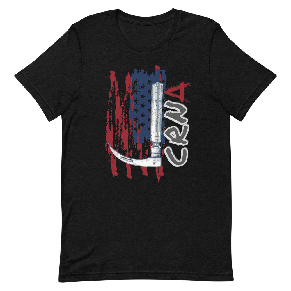 CRNA USA Flag Unisex T Shirt