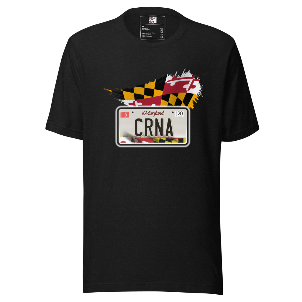 Maryland CRNA 2 Unisex t-shirt