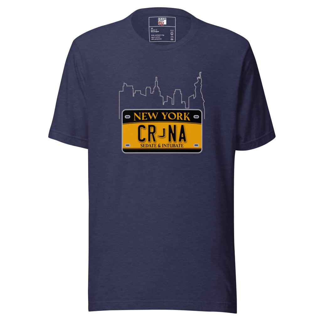 New York CRNA 1 Unisex t-shirt